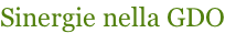 Sinergie nella GDO